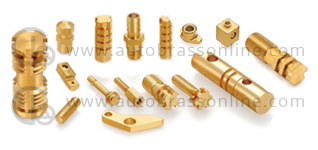 Brass pressed parts, brass screw machine parts