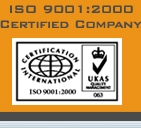 ISO 9001:2001 Certified Company